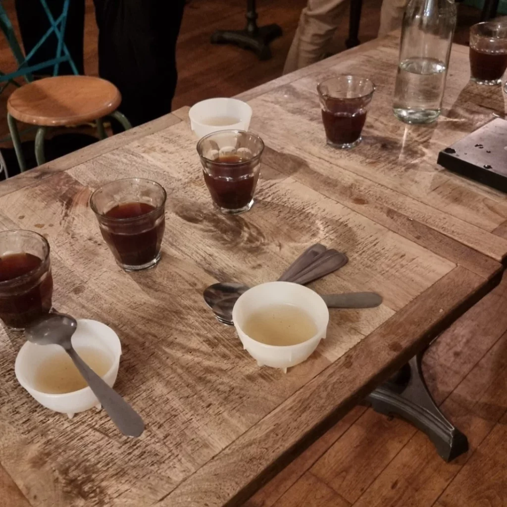 specialty scoffee cupping